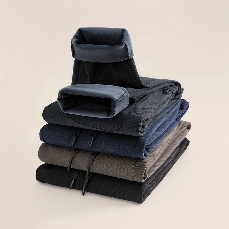 冬用メンズ・フリースコーデュロイパンツ。ファッション、ビジネ - Corduroy Pant Warm のレビューと価格